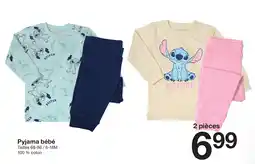 Zeeman STITCH Pyjama bébé offre