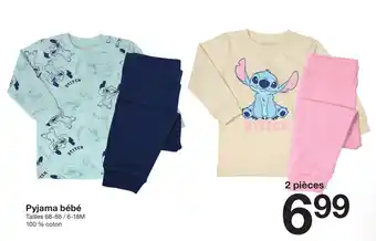 Zeeman STITCH Pyjama bébé offre