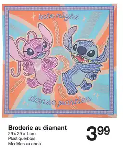 Zeeman STITCH Broderie au diamant offre