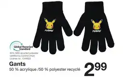 Zeeman POKÉMON Gants offre