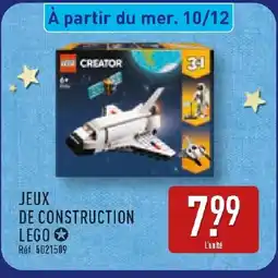 ALDI LEGO Jeux de construction offre