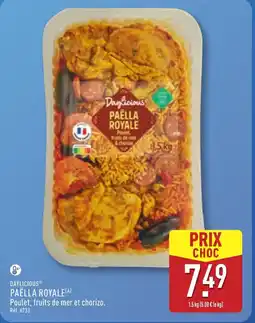 ALDI DAYLICIOUS Paëlla royale offre