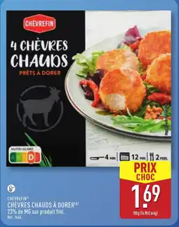 ALDI CHÈVREFIN Chèvres chauds à dorer offre
