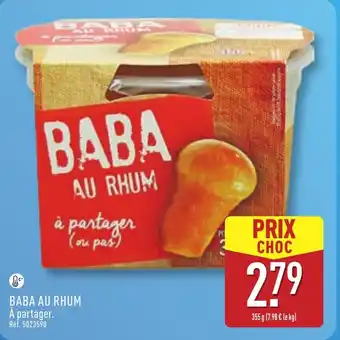 ALDI BABA AU RHUM offre