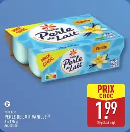 ALDI YOPLAIT Perle de lait vanille offre