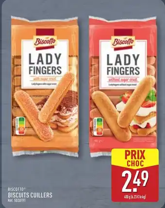 ALDI BISCOTTO Biscuits cuillers offre