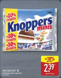 ALDI MINI KNOPPERS offre