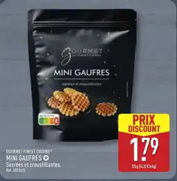 ALDI GOURMET FINEST CUISINE Mini gaufres offre