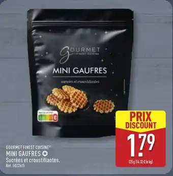 ALDI GOURMET FINEST CUISINE Mini gaufres offre