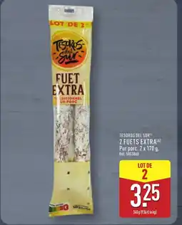 ALDI TESOROS DEL SUR 2 fuets extra offre