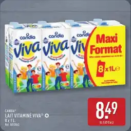 ALDI CANDIA Lait vitaminé viva offre
