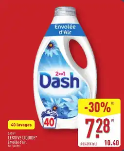 ALDI DASH Lessive liquide offre