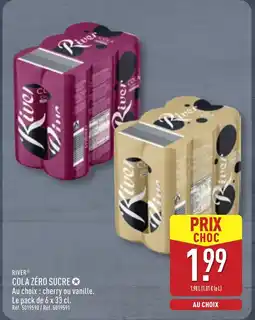 ALDI RIVER Cola zéro sucre offre