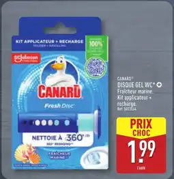 ALDI CANARD Disque gel wc offre