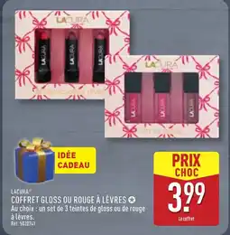 ALDI LACURA Coffret gloss ou rouge à lèvres offre