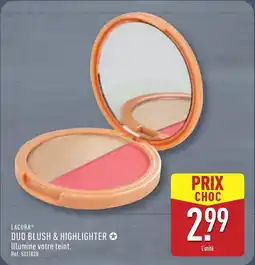 ALDI LACURA Duo blush & highlighter offre