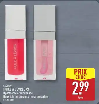 ALDI LACURA Huile à lèvres offre