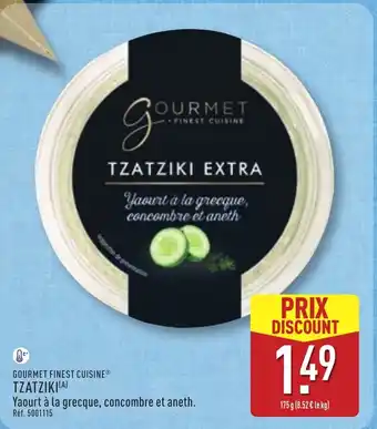 ALDI GOURMET FINEST CUISINE Tzatziki offre