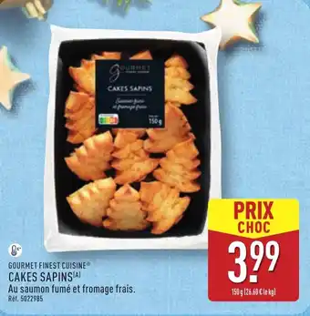 ALDI GOURMET FINEST CUISINE Cakes sapins offre