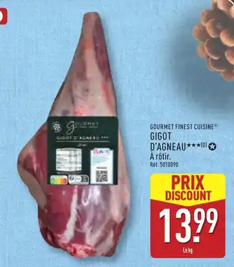 ALDI GOURMET FINEST CUISINE Gigot d'agneau offre