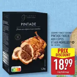 ALDI GOURMET FINEST CUISINE Pintade farcie aux cèpes et aux morilles offre