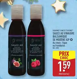 ALDI GOURMET FINEST CUISINE Sauce au vinaigre balsamique de modène igp offre