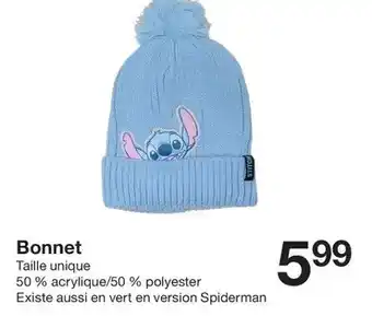 Zeeman Spiderman - bonnet offre