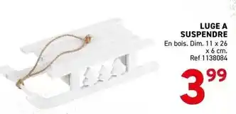 Trafic Dim - luge a suspendre offre