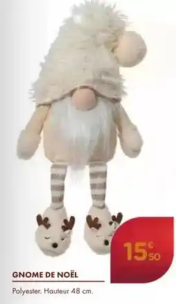 Point Vert Gnome de noël offre