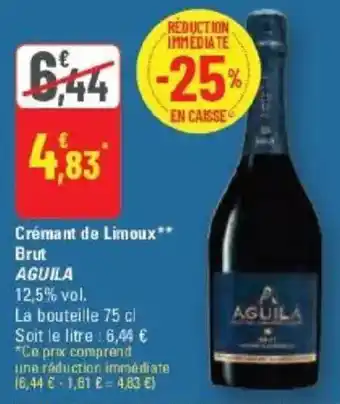 Crémant de limoux brut aguila