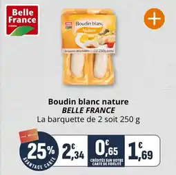 Coccinelle Supermarché Boudin blanc nature belle france offre
