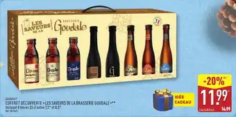 ALDI GOUDALE Coffret découverte «les saveurs de la brasserie goudale » offre
