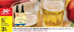 Carrefour Reflets de france - cidre de normandie i.g.p offre