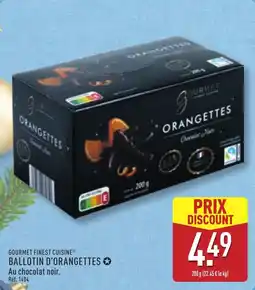 ALDI GOURMET FINEST CUISINE Ballotin d'orangettes offre