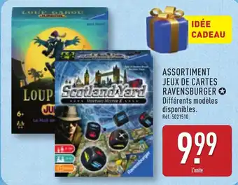 ALDI Assortiment jeux de cartes ravensburger offre