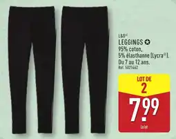 ALDI L&D Leggings offre