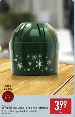 ALDI MR FRESH Déshumidificateur et désodorisant offre
