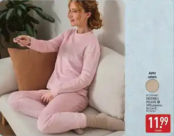 ALDI UP 2 FASHION Ensemble polaire offre