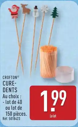 ALDI CROFTON Cure- dents offre