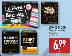 ALDI Jeux de société offre