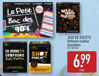 ALDI Jeux de société offre