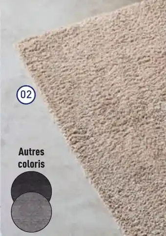 ALDI NOVITESSE Tapis de bain velours offre