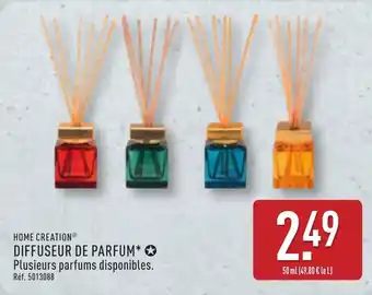 ALDI HOME CREATION Diffuseur de parfum offre