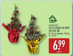 ALDI GARDENLINE Petit arbre de noël décoré offre