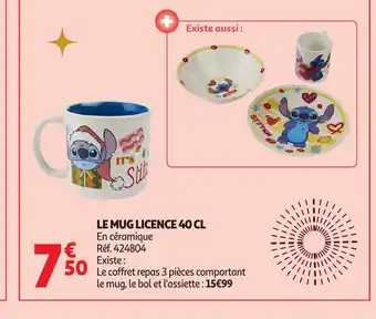 Auchan Le mug licencee offre