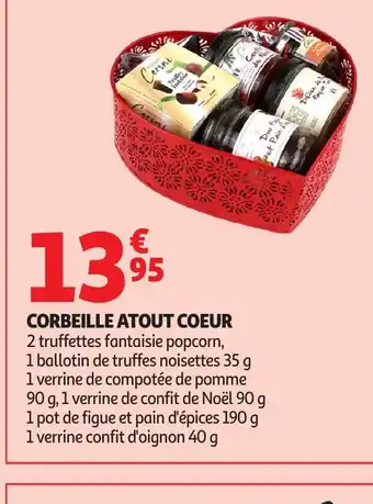 Auchan Corbeille atout coeur offre