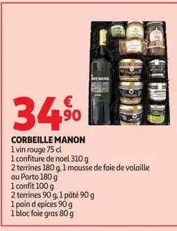Auchan Corbeille manon offre