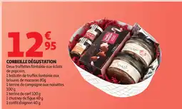 Auchan Corbeille dégustation offre