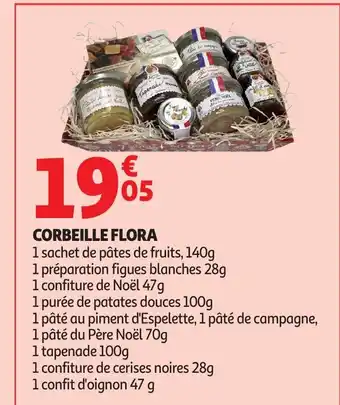 Auchan Corbeille flora offre