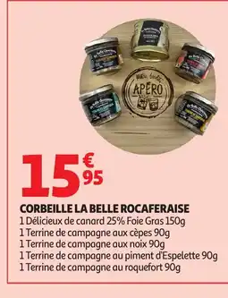 Auchan Corbeille la belle rocaferaise offre